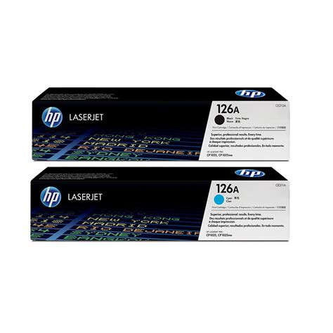 HP 126A CE310A CF351A LaserJet Toner Cartridge Black Cyan Shopee