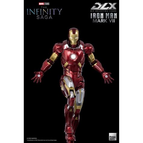 Marvel Studios The Infinity Saga Iron Man Mark 7 Dlx Action Figure