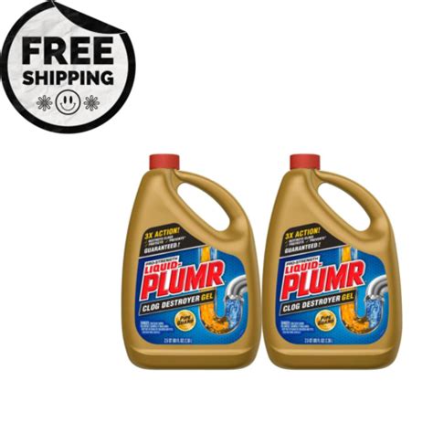 Liquid Plumr Pro Clog Destroyer Gel Drain Cleaner With Pipeguard 2