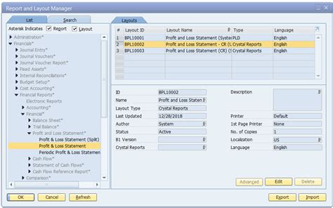 Reports In Sap Business One Riset