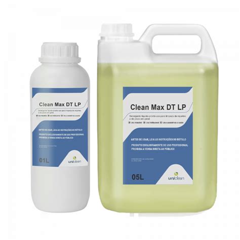 Detergente Para Limpeza De Pisos CLEAN MAX DT LP Uniclean