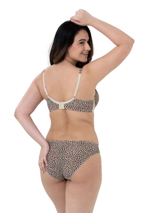 Σουτιέν Dorina AMUR Animal print Μεγάλα μεγέθη Cup D E lingerie shop gr