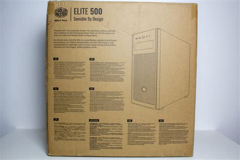 Cooler Master Elite Review Solid And Simple Midi Tower