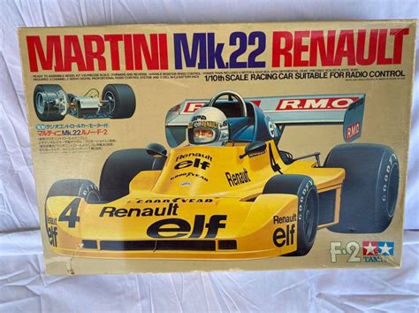 Tamiya Martini Mk22brenault F2 1977 1979 Vintage Kit