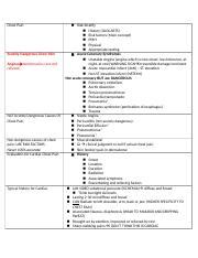 AA Cardiac Docx Chest Pain Acutely Dangerous Chest Pain