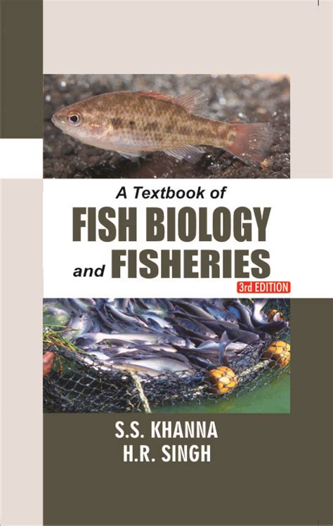 9789384337117 Textbook Of Fish Biology Fisheries 3 Ed Khanna Singh