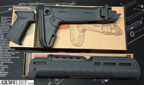 ARMSLIST For Sale LNIB Magpul Zhukov AK Furniture Stealth Gray