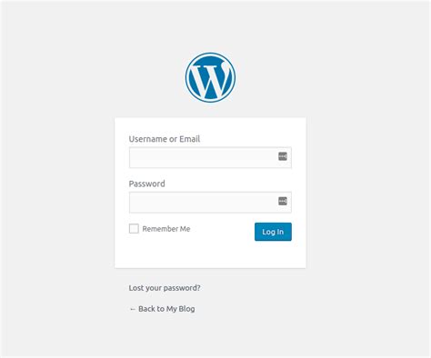 How To Login To Wordpress Dashboard