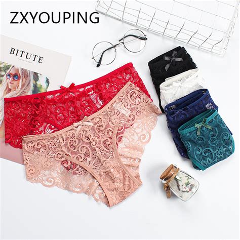 Calcinha Feminina De Renda Confort Vel Respir Vel Mais Tamanho Cintura Baixa Lingerie