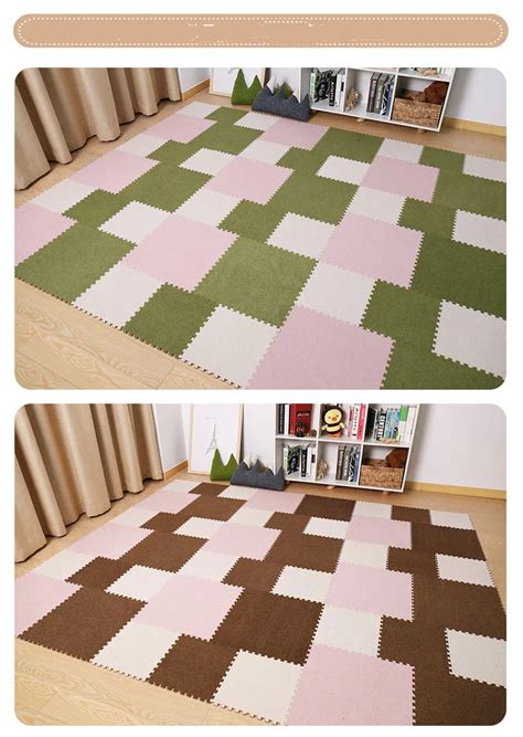 45x45 EVA плюшевые детские игровые коврики, коврик-пазл, детский ...
