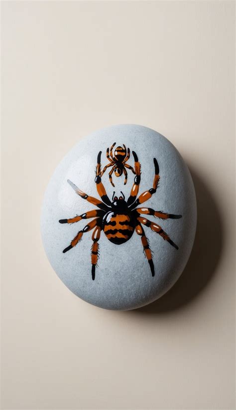 15 Spider Painted Rock Ideas: Creative Designs for Spooky and Adorable ...