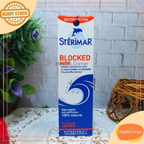 Jual Sterimar Blocked Nose 100ml Sterimar Hypertonic Sterimar Nez