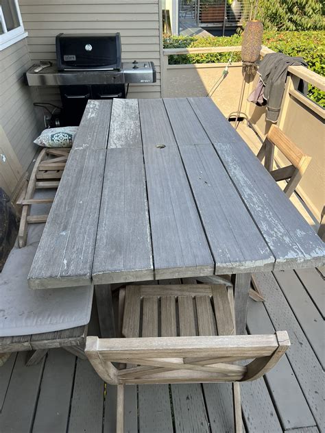 West Elm Outdoor Dining Table For Sale In Seattle Wa Offerup