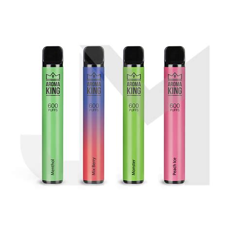 0mg Aroma King Bar 600 Disposable Vape Device 600 Puffs