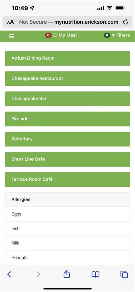 Add MyNutrition to Your Smart Phone Home Screen | Charlestown ...