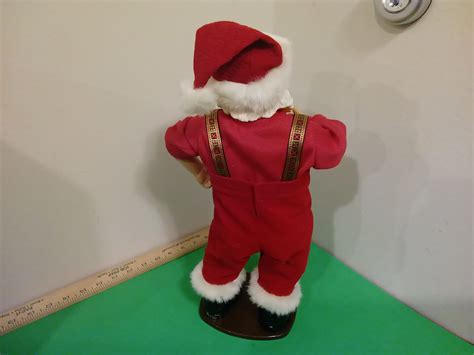 Vintage Jingle Bell Rock Santa Musical Dancing, 1998