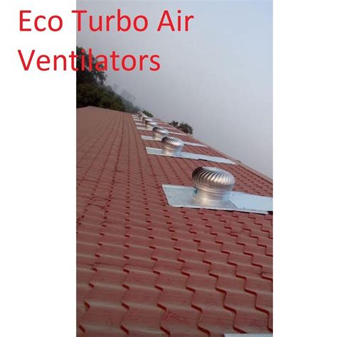 Stainless Steel Non Power Driven Eco Turbo Air Ventilators For