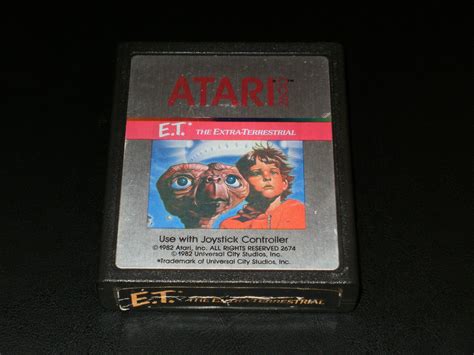 ET the Extra Terrestrial - Atari 2600