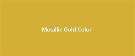 Metallic Gold Pantone Color Code - Infoupdate.org