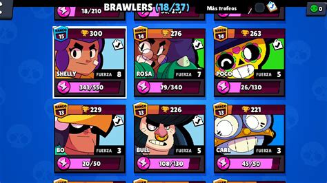 Enseño Mi Cuenta De Brawl Stars Youtube