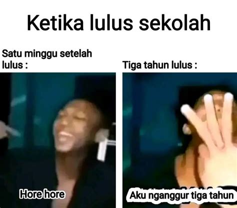 7 Meme Kelulusan Sekolah Dikira Langsung Diterima Kerja