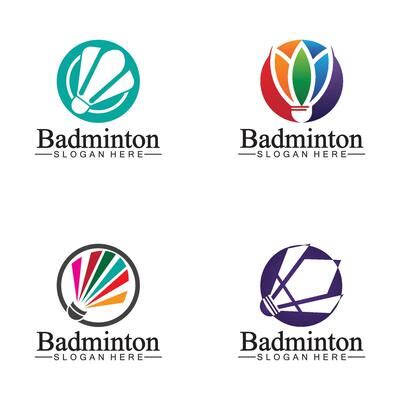 Badminton Club Logo Vector Art, Icons, and Graphics for Free Download