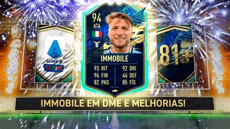 Ciro Immobile Tots Em Dme E Melhorias Para Farmar Tots Da S Rie A Fifa