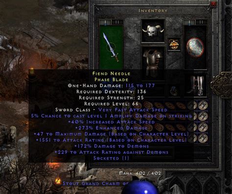 Fools Mod Amped Damage Rare Phase Blade Diablo2resurrected