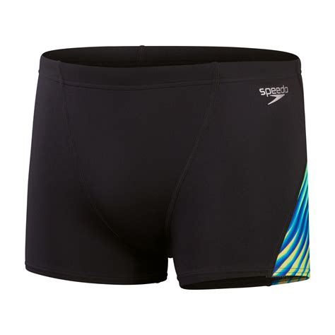 Speedo Allover Digi V Cut Aquashort Badehose Herren Online Kaufen