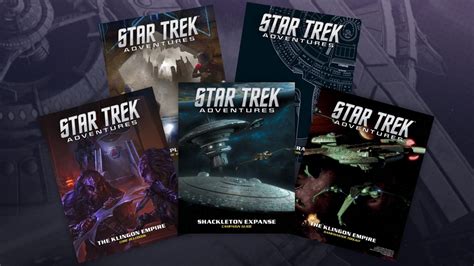 Star Trek Adventures RPG bundle offers core rules, TNG and TOS expansions, and playable Klingons ...