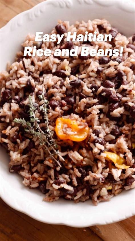 Coconut milk rice with red beans from belize – Artofit