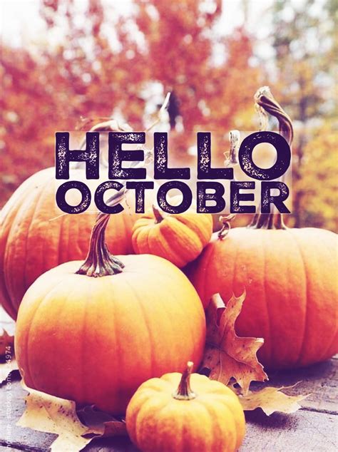 Hello October | Hello october, Hello october images, October wallpaper