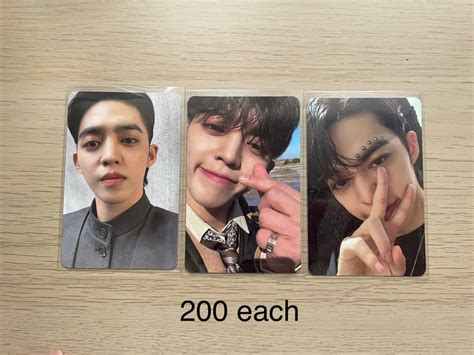 Official Seventeen Face The Sun Photocards S Coups Joshua Jun