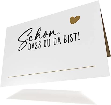 Creatastic Tischkarten St Ck X Mm Tischkarten Hochzeit