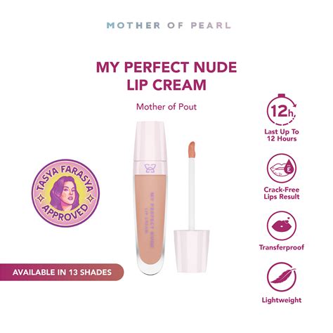 Mother Of Pearl Mop My Perfect Nude Lip Cream Shopee Malaysia