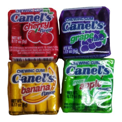 Pack Canels Chicle Pastillas Piece Each Mix Mexican C