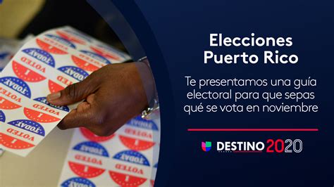 Guia de votacion Puerto Rico 2020 | Tu Ciudad Elecciones 2020 Puerto ...