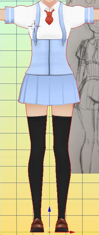 Yandere Sim Uniform Template