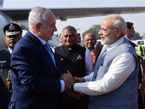 See Prime Minister Modi Bromances His Israeli Counterpart Benjamin