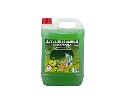 Vajillas Manual Codina 5 Litros Manzana Verde En Tu Web De La Hostelería