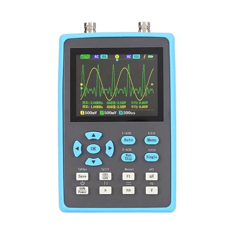 Handheld Oscilloscope 2 Channels 120MHz Bandwidth 500MSa S Sampling