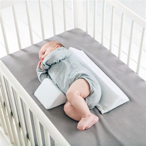 Official Safer Side Sleeper™ Anti Roll Baby Pillow Original Safer Sleeper Anti Roll Baby Pillow ...