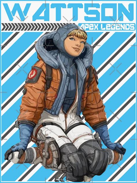 Apex Legends Wattson Sticker For Sale By Votrevpx Redbubble