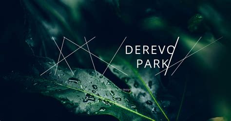 DEREVO PARK / Branding on Behance