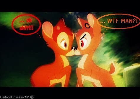 Bambi Is Gay O O By Cartoonobsessor On Deviantart