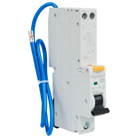 Fusebox RCBO 10A 30mA 6kA B Curve Type A RTA061030B