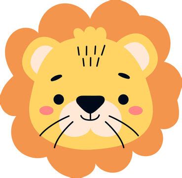 Cartoon Lion Face Images Browse 110 598 Stock Photos Vectors