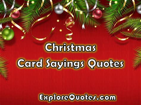 Christmas Card Sayings Quotes | Explore Quotes