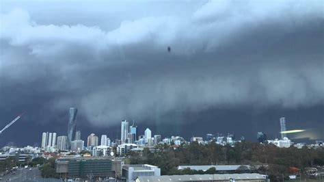 Brisbane Storm Cell Time Lapse 27 Nov 2014 Youtube