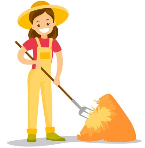 Woman Mowing Lawn Illustrations Royalty Free Vector Graphics And Clip Art Istock